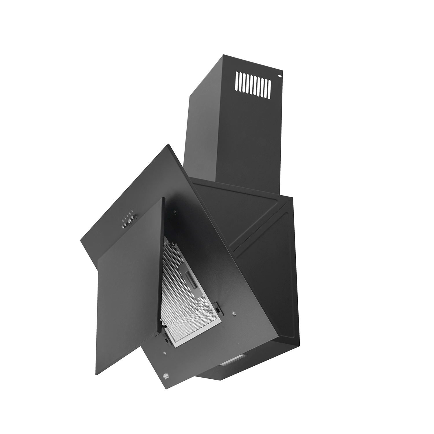 Campana Mural Negra 60cm - Imagen 3